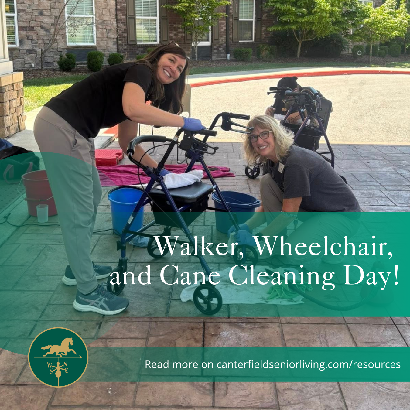 Walker, Wheelchair, and Cane Cleaning Day