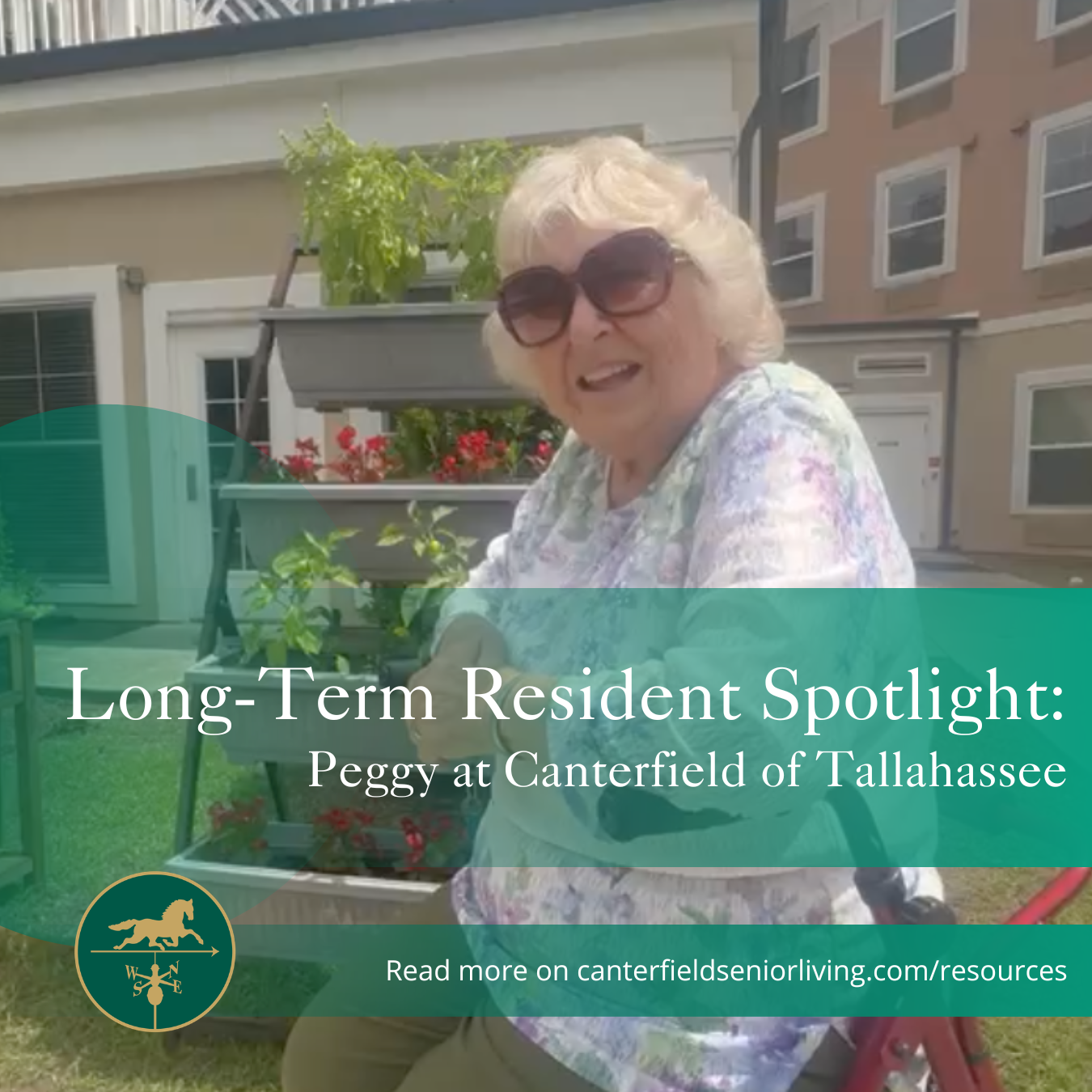 Long-Term Resident Spotlight: Peggy!