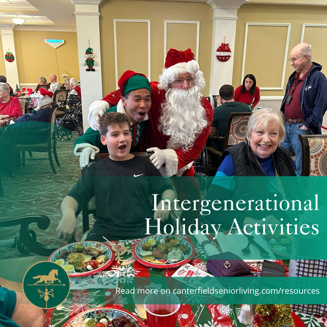 Intergenerational Holiday Activities for Seniors and Youths