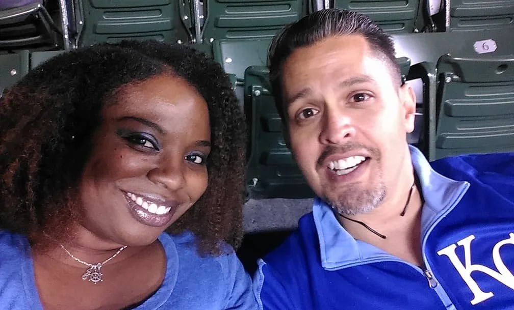 Me and Phil, watching the hometown team play in Bmore.