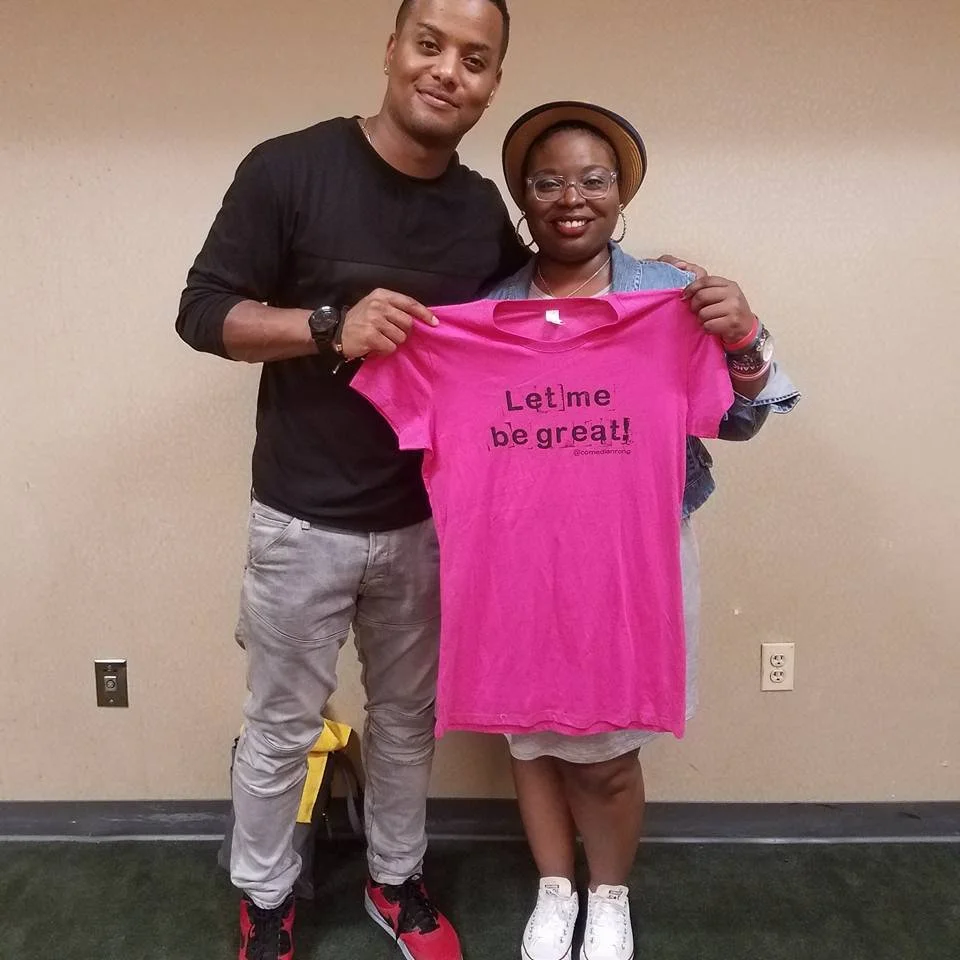 Supporting my fav comedian and one of my favorite humans, Ron, in Bmore. 