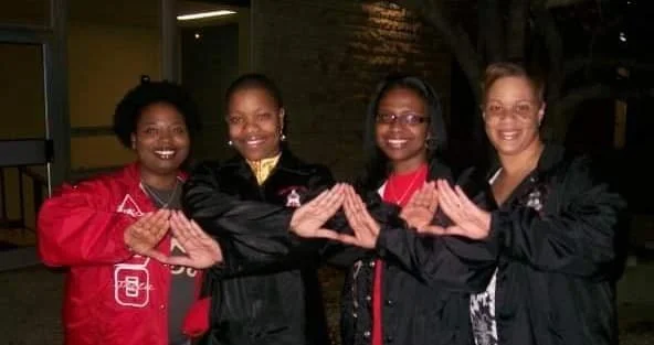 I was scared to tell my linesisters, so I did a conference call with my Dean and ADP.