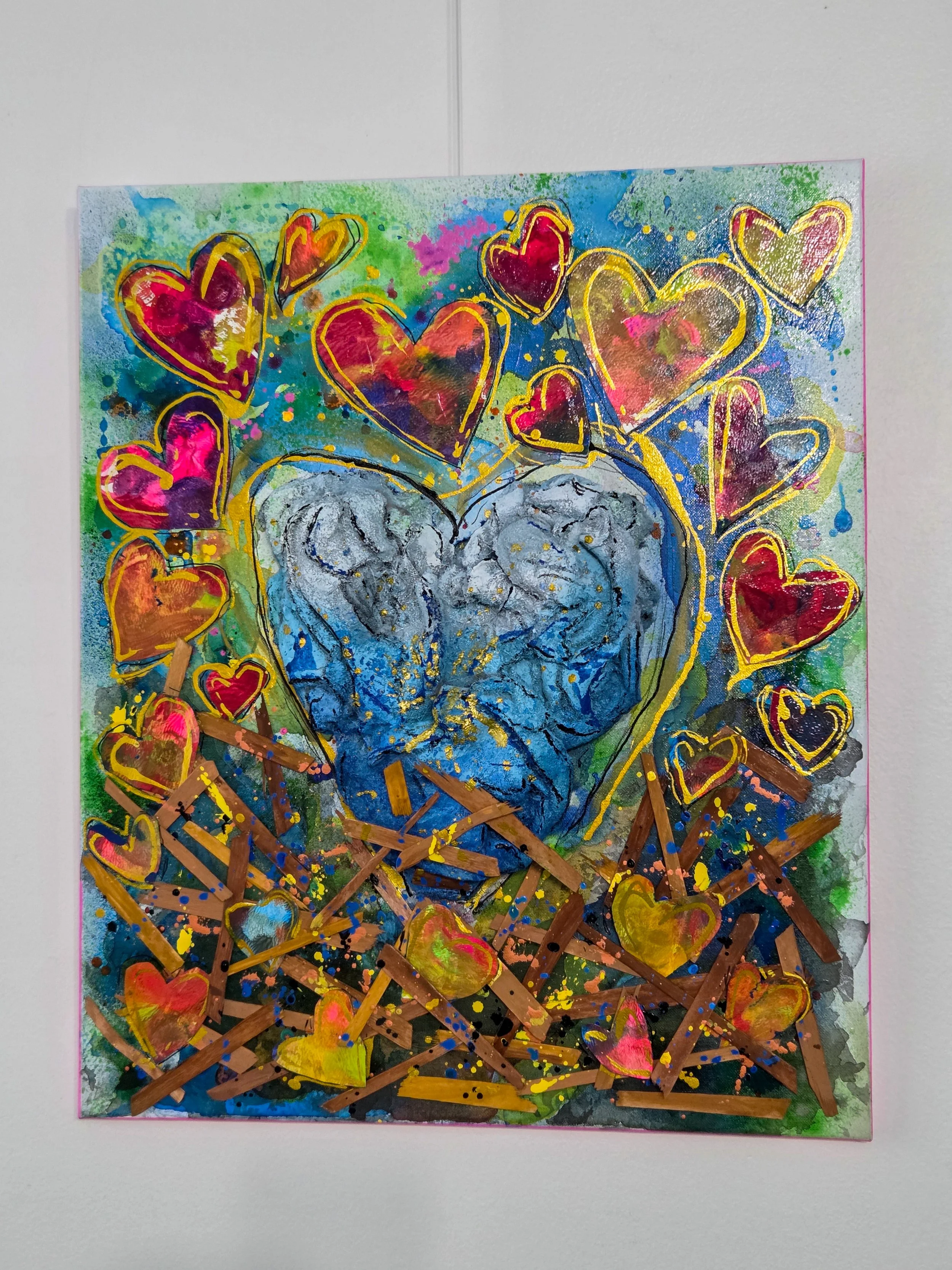 "Out Of The Wreckage" Original Art by Regina Katz