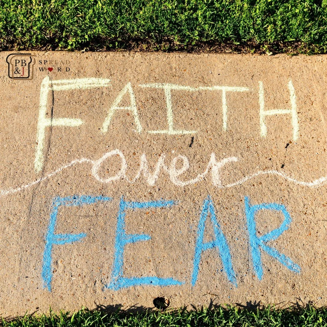 A bit of Wednesday Wisdom! Embrace faith over fear and watch the miracles unfold 🌟✨ #FaithOverFear #PBJesus #LiveBoldly