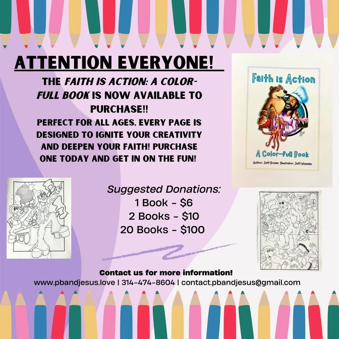 🖍️✨ Exciting News! ✨🖍️ Our brand new coloring book is now available! 🎨 Dive into a world where creativity meets faith&mdash;perfect for all ages! Each page is designed to inspire, uplift, and bring a burst of color into your spiritual journey. Get