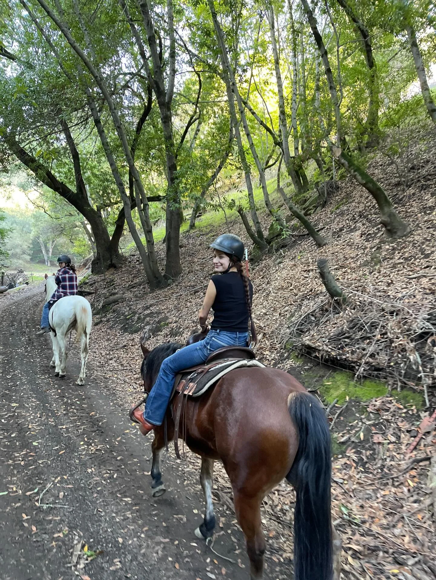 First trail ride in the books for this gem @momiggle 😜✌🏽❤️