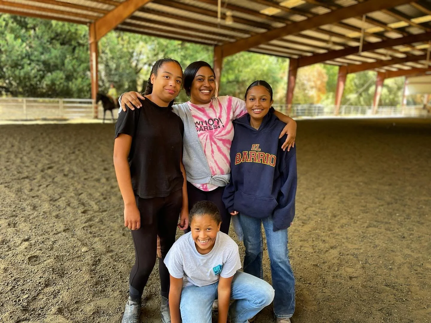 Ohana.  #teamsua #saddleclub #equestrianteam #barnfamily #bayareaequestrian