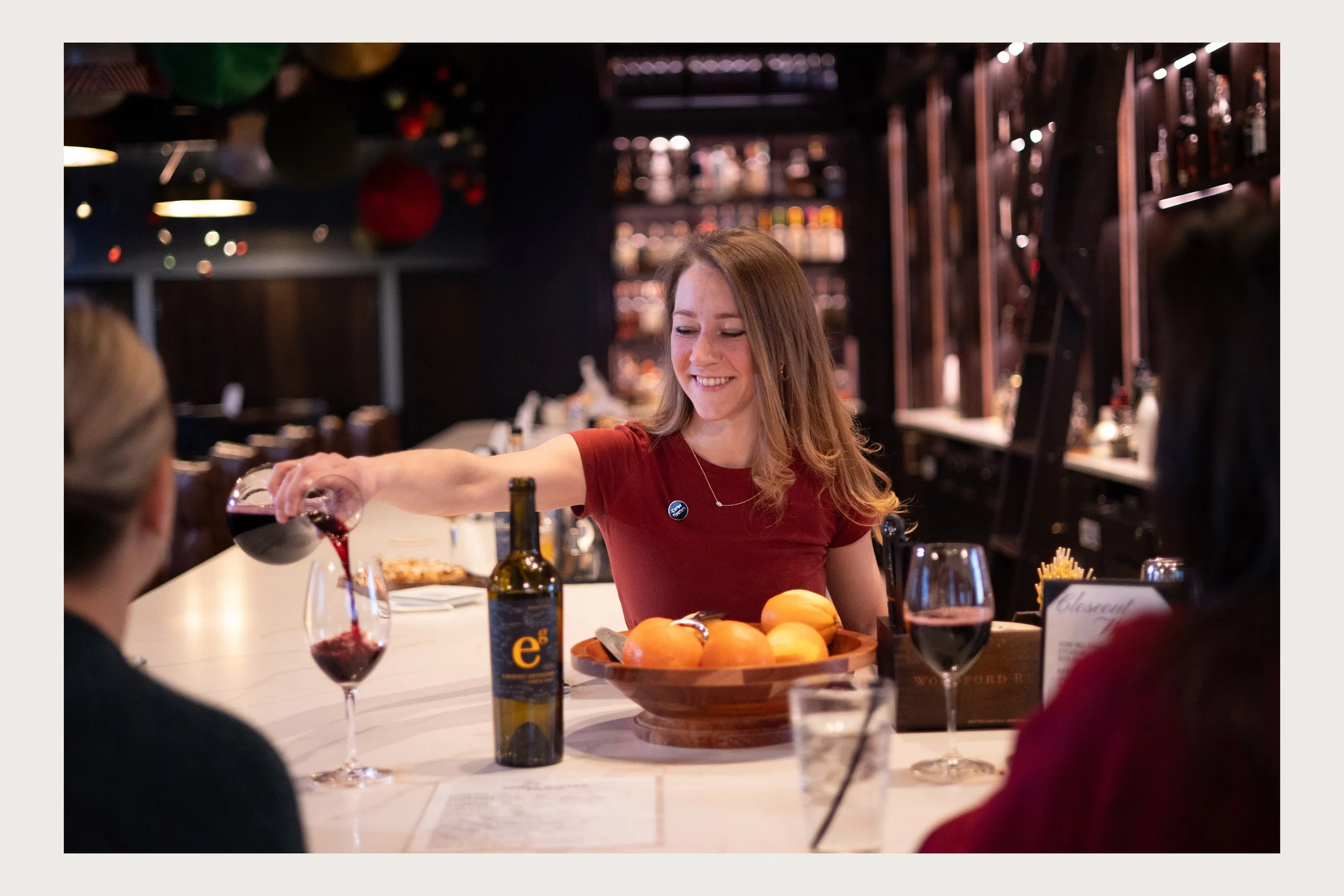 Bin110 cocktail bar in Cornelius wanted images for their website.