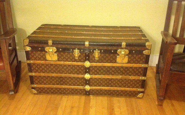 Rare Antique Louis Vuitton Chest Trunk Steamer feature.jpeg