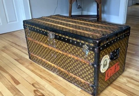 Vintage Louis Vuitton Steamer Trunk (circa 1920)