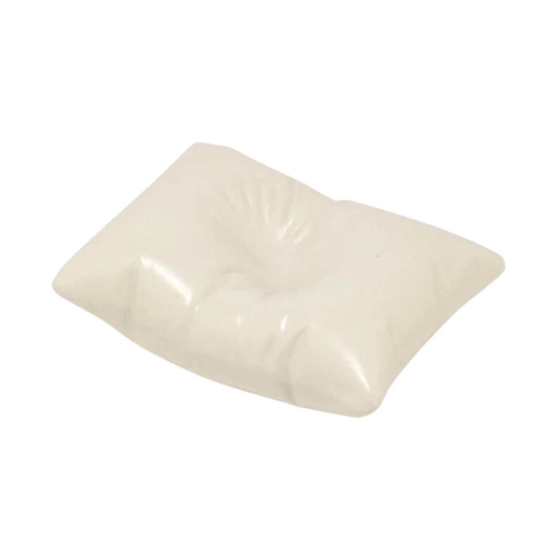 Ceramic Cushion in Matte White