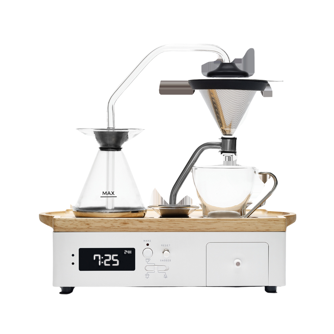 Barisieur Tea And Coffee Brewing Alarm Clock By Joy Resolve
