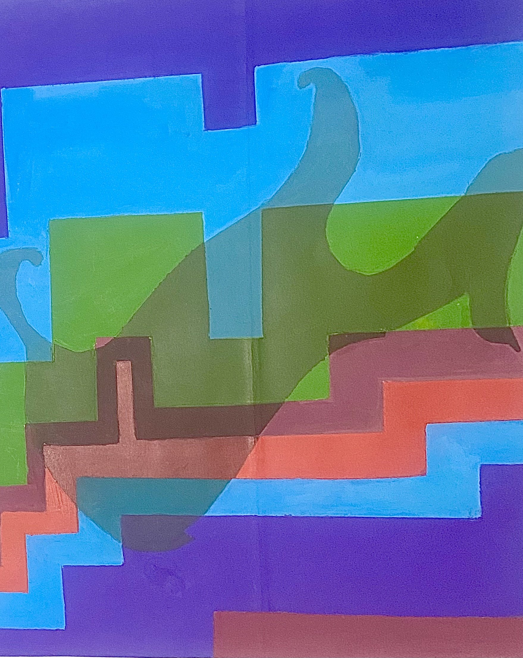 Adult Abstract Painting Class