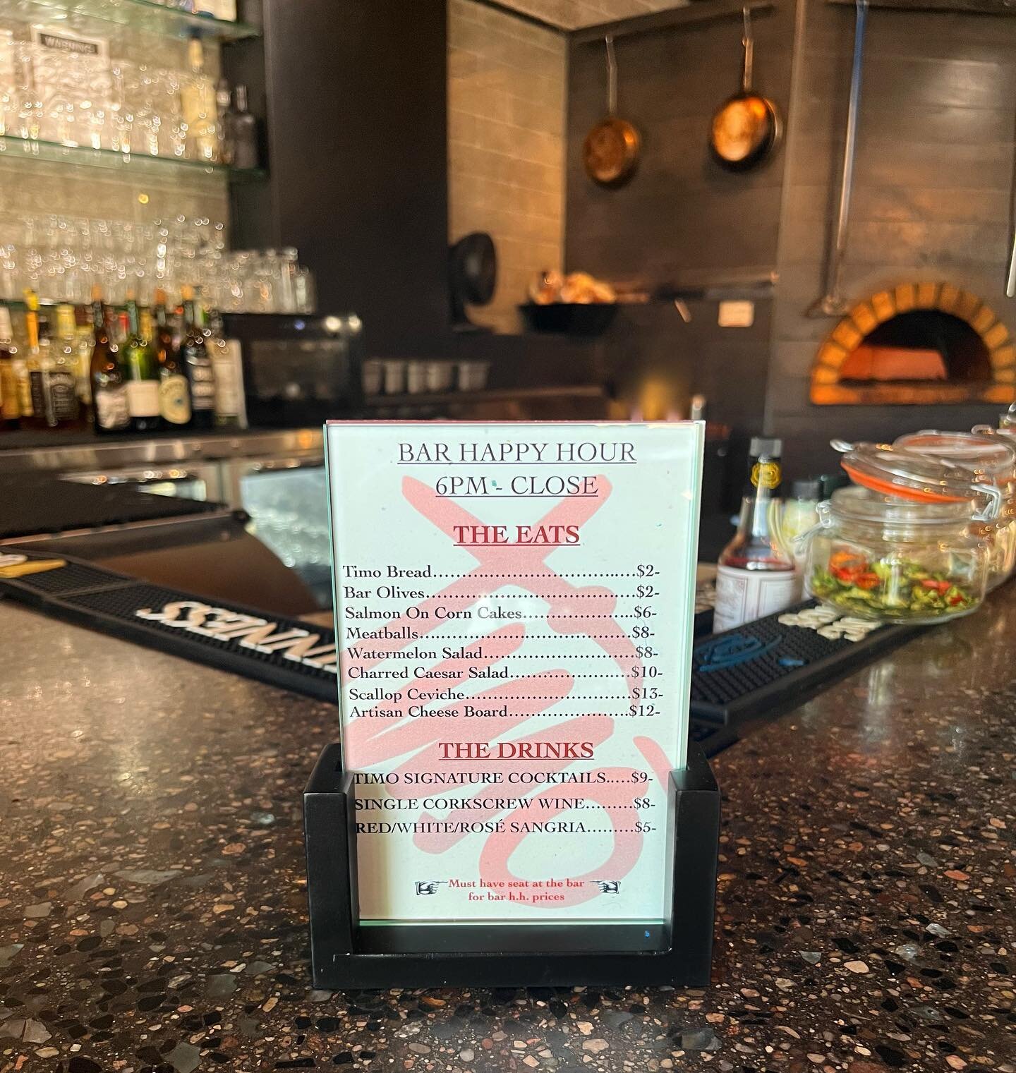 New bar Happy Hour at Timo! 🍷 6PM to close! 
.
.
.
.
.
#phoenix #phoenixrestaurants #restaurants #az #timowinebar #sunnyslope #wine #winebar #phoenixhappyhour