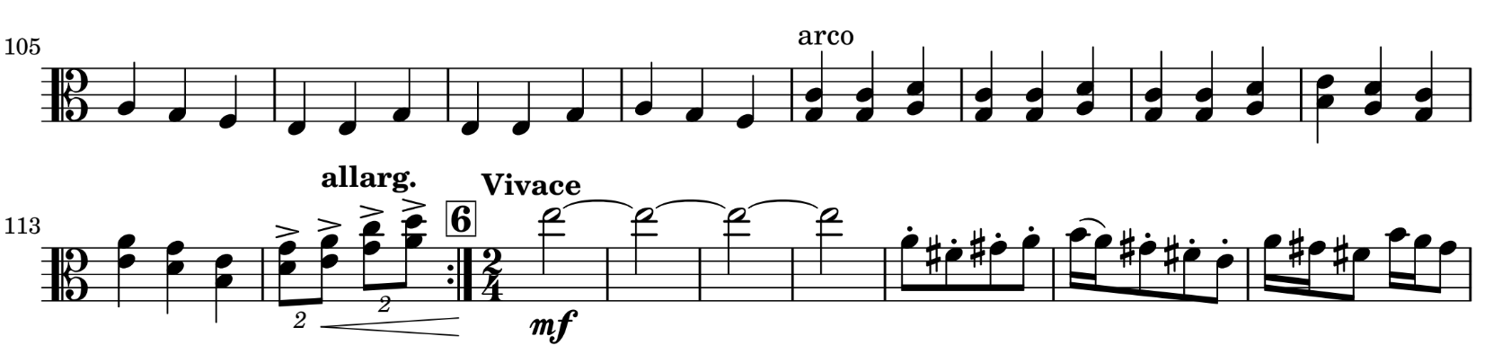 Villa Lobos Quartet 6, first movement passage in 4ths