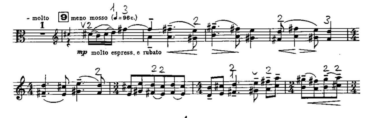 Walton Concerto 1st movement Sixths