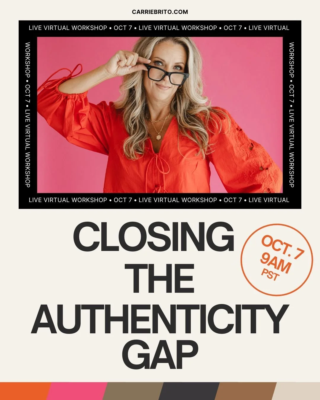 &ldquo;What Would Change If You Closed the Gap?&rdquo;

Let&rsquo;s imagine something for a minute&hellip;

👉 What would change if your brand felt like a true reflection of you?
👉 What would it feel like to stop performing and just be?
👉 What kind
