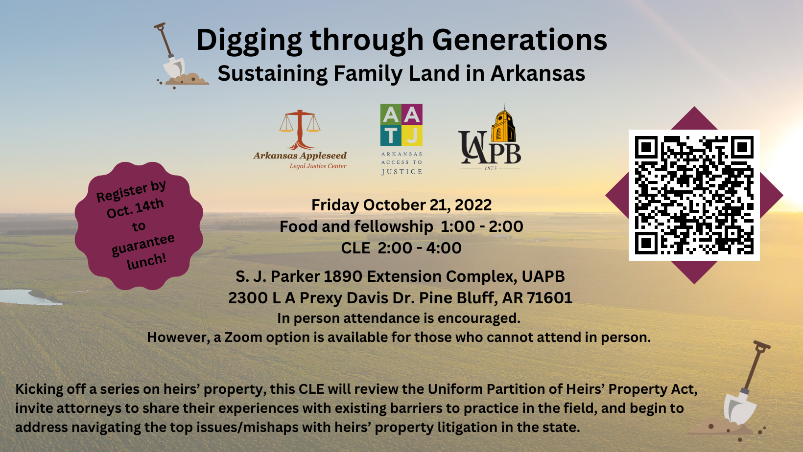 Events — Arkansas Appleseed Legal Justice Center