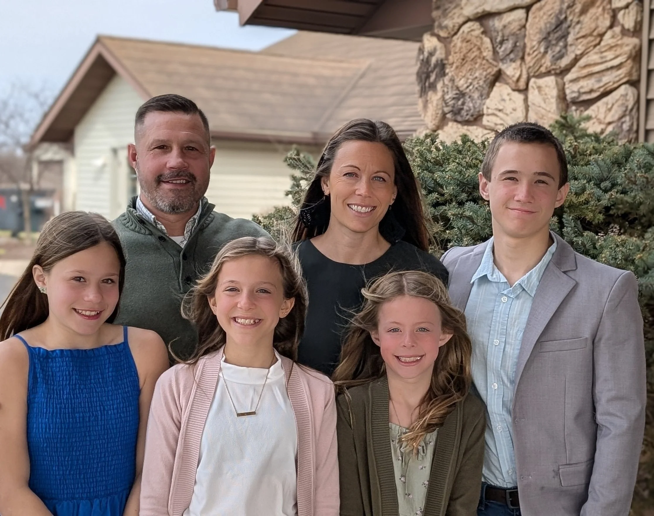 Picture of Joe Cable and his family