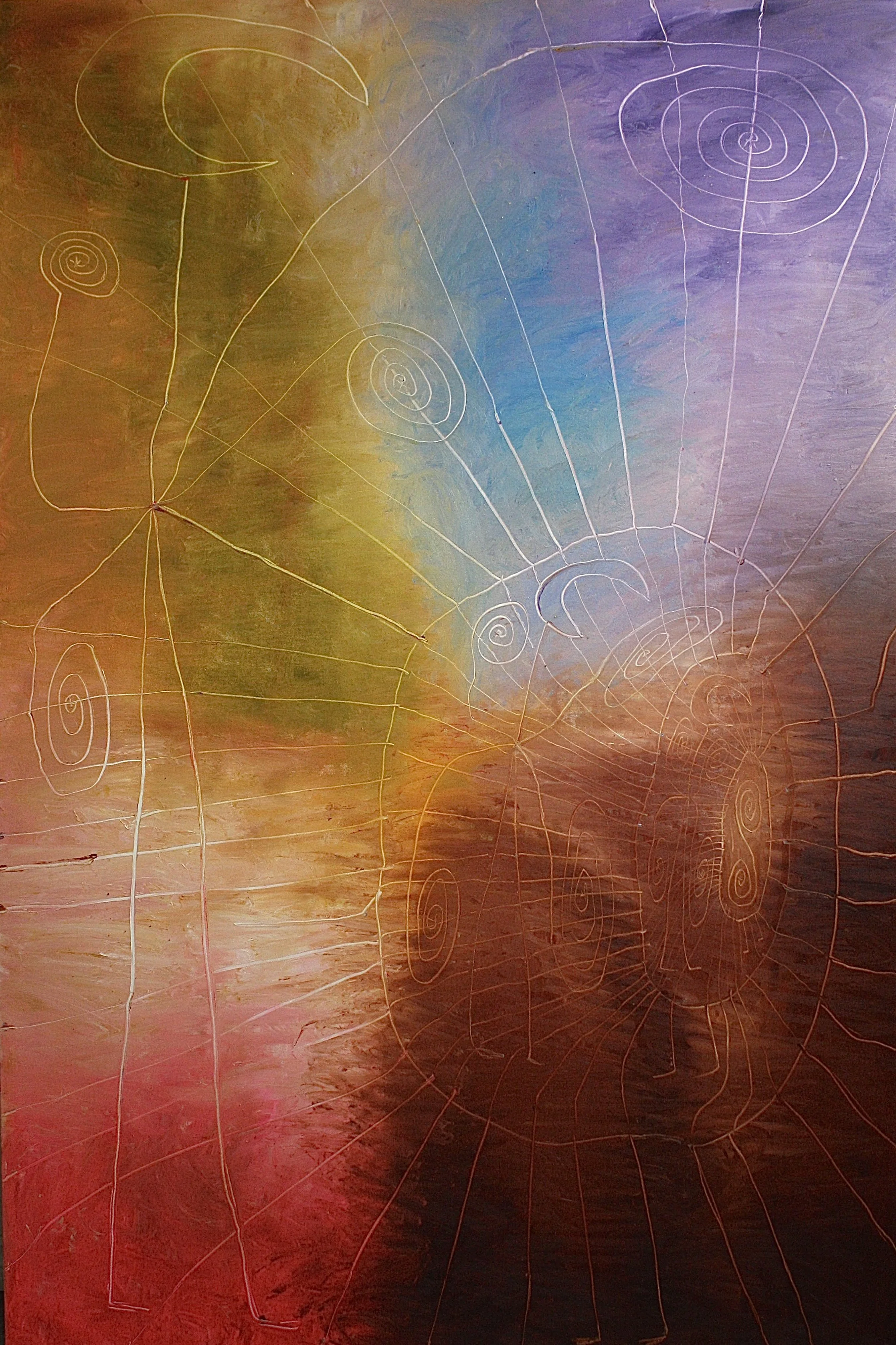Solar Cycles (48"x72") Oil