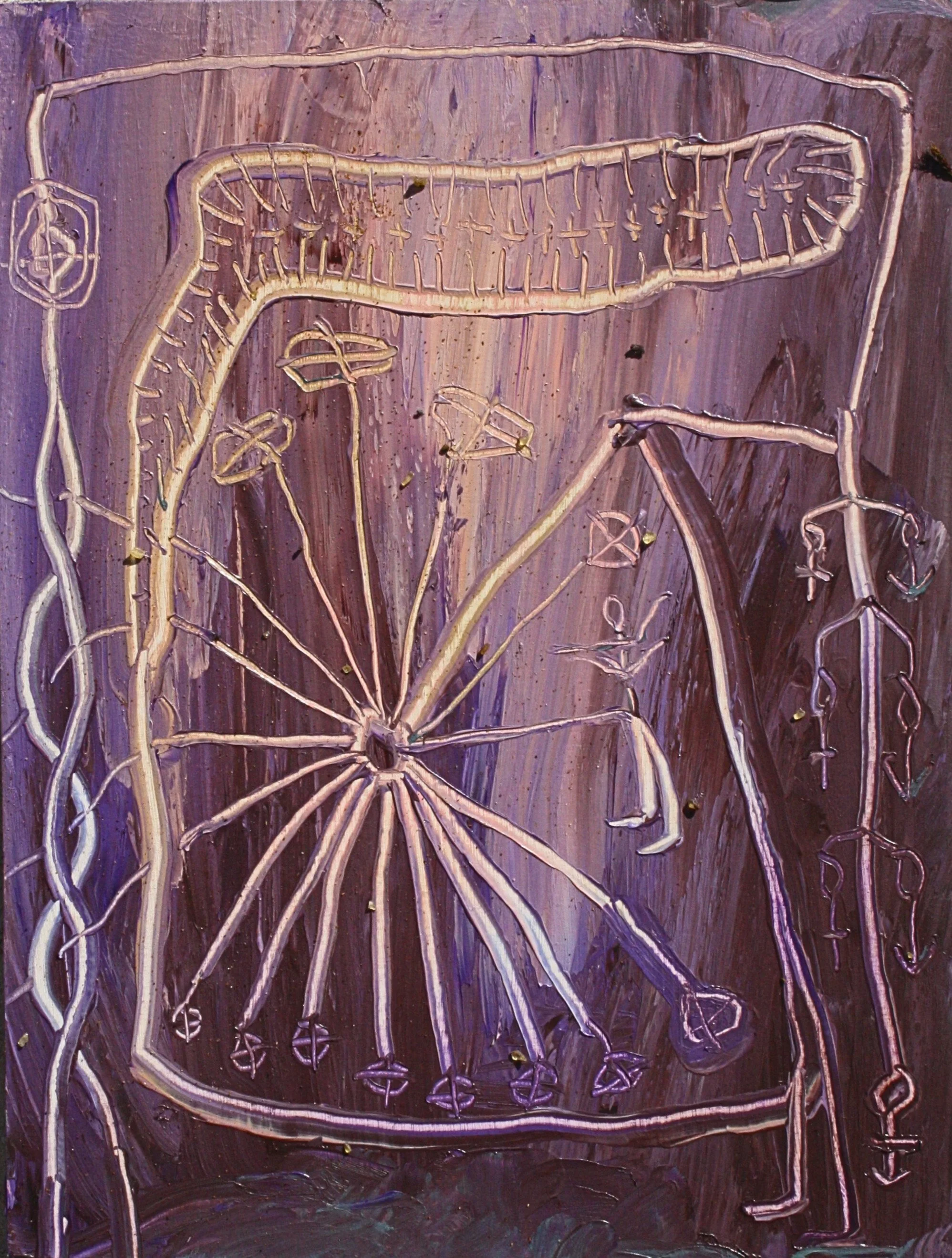 Cosmemotry (9"x12") oil