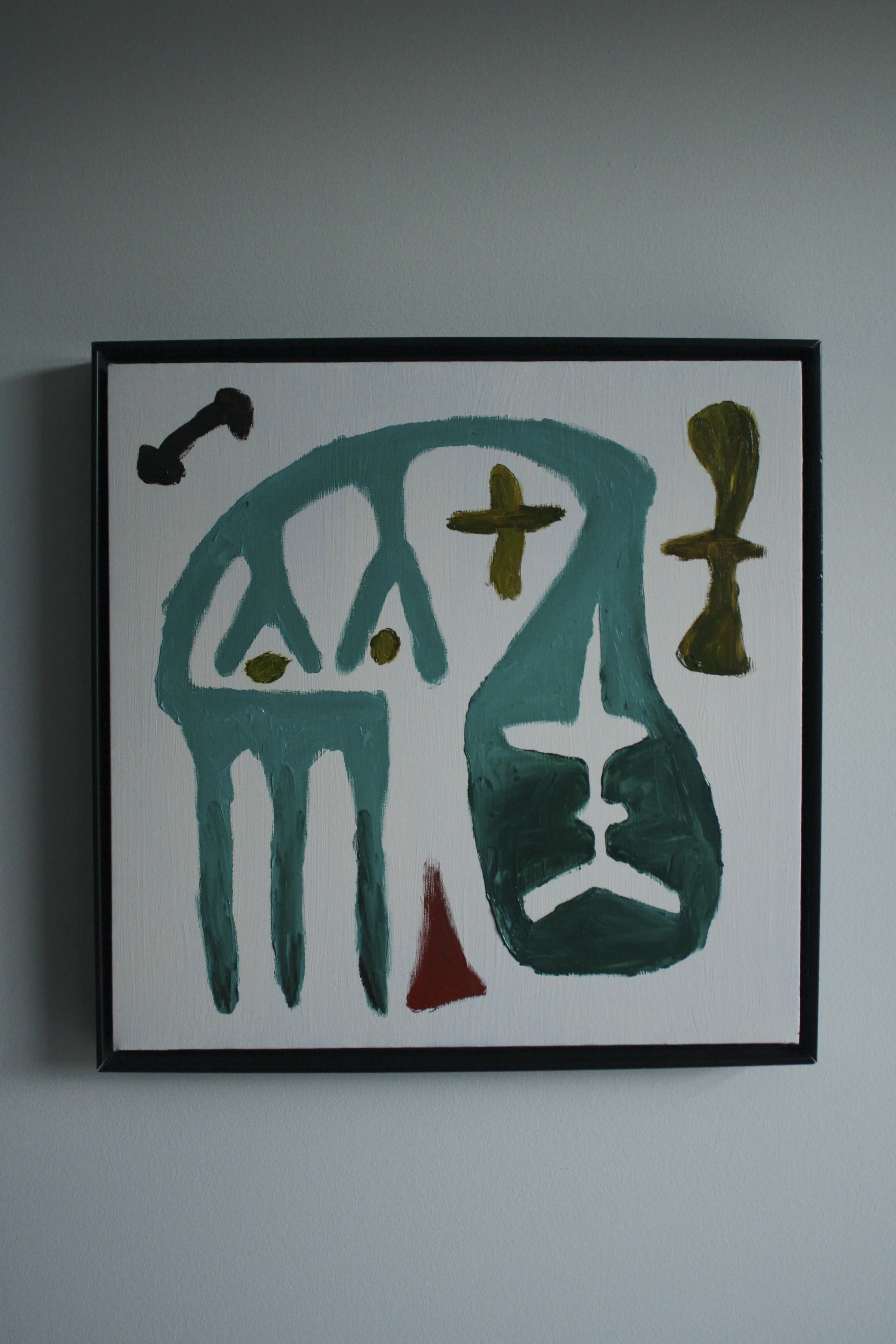 Star vessel
(16"x16") oil on canvas