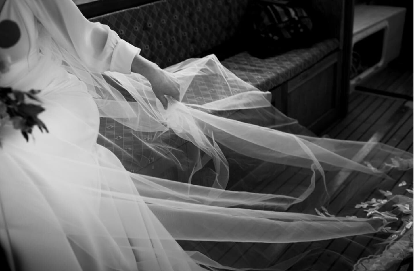 Delicate lace details finished dreamy long Beth&rsquo;s Veil 

@halifaxbridal | @hughwhitakerphotography