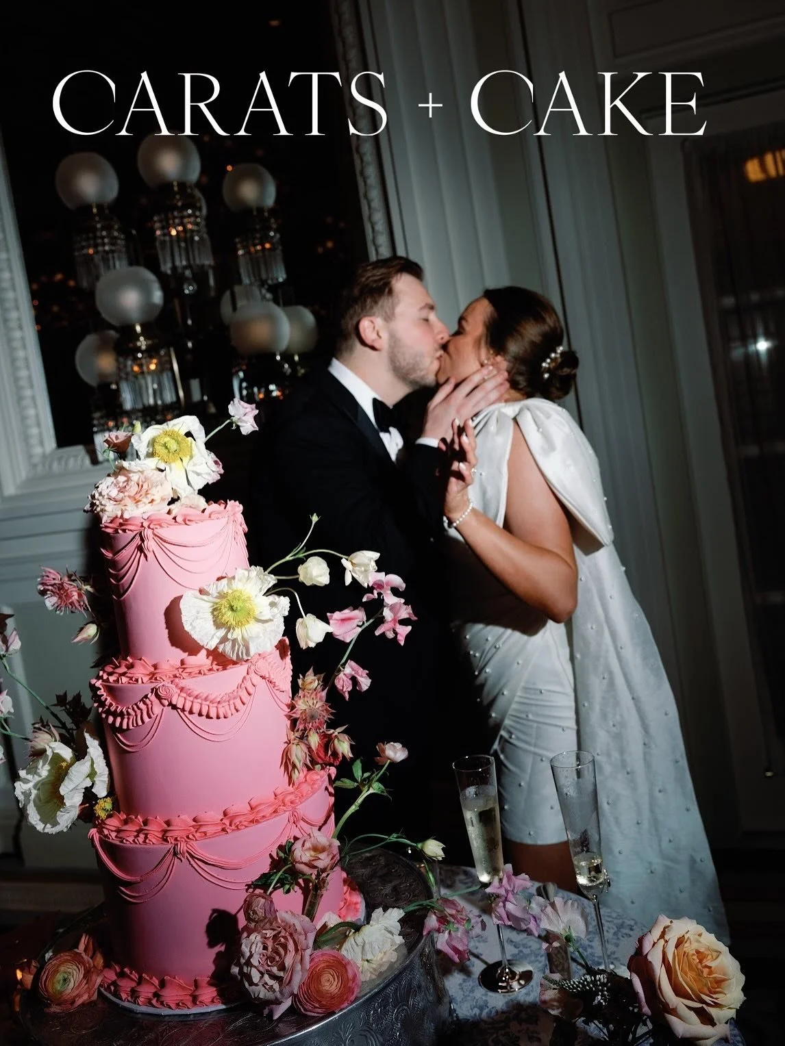 Honored to be featured on Carats &amp; Cake&ndash; from our pink cake dreams to the iconic party that followed. ✨🍰 @caratsandcake 

Planning &amp; Design:&nbsp;@emilydumontevents
Venue:&nbsp;@willard_intercontinentaldc
Photography:&nbsp;@lizfogarty
