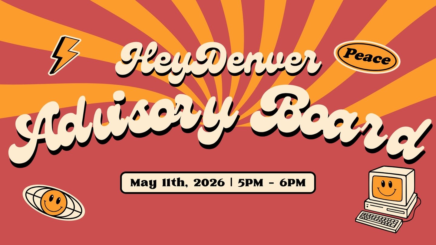 Looking for ways to volunteer and help HeyDenver? Join our advisory board!! #Denver #lgbtdenver #gaydenver #advidsoryboard #volunteer