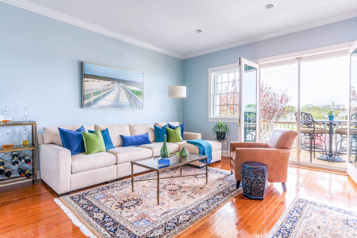 Sandra Asdourian Interiors Babylon NY Coastal Design Living Room Side View.jpg
