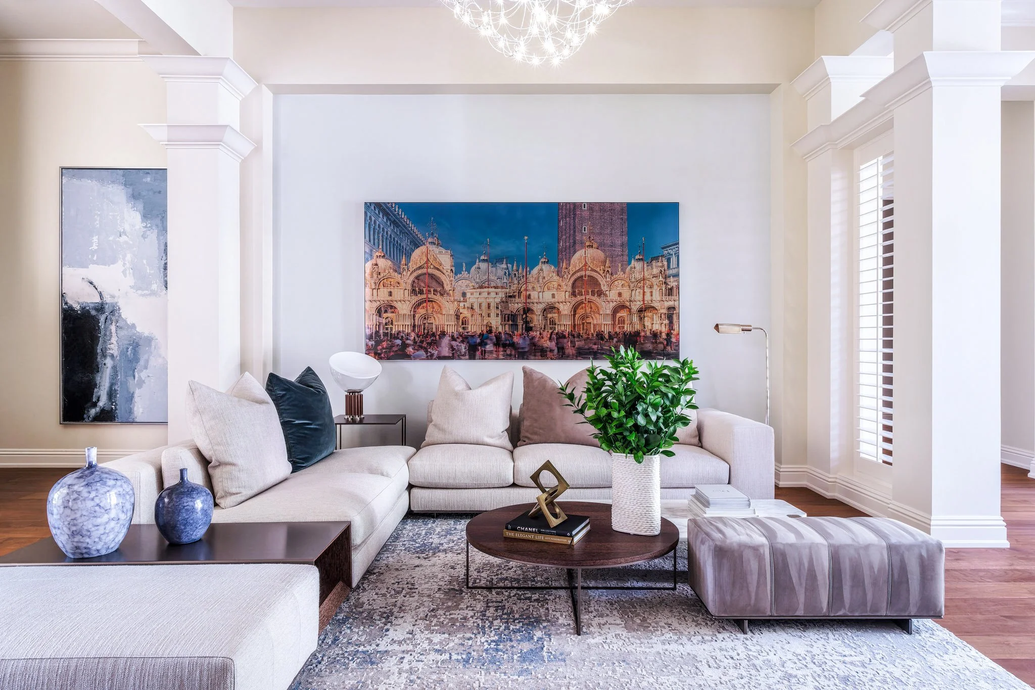 Sandra Asdourian Interiors Living Room Lighting Artwork Full Naples FL.jpg