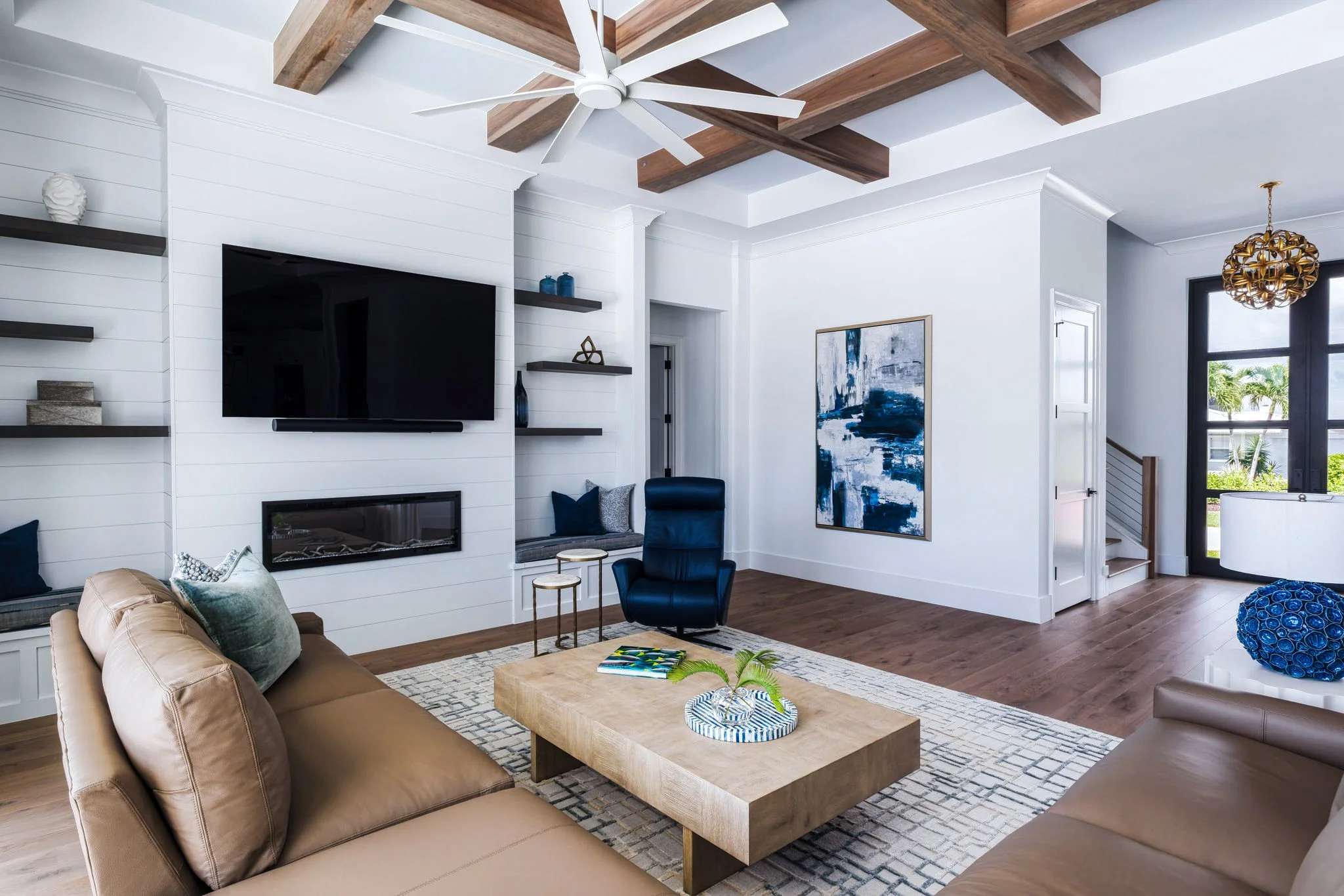 Sandra Asdourian Interiors Living Room Cooler Artwork Marco Island FL.jpg