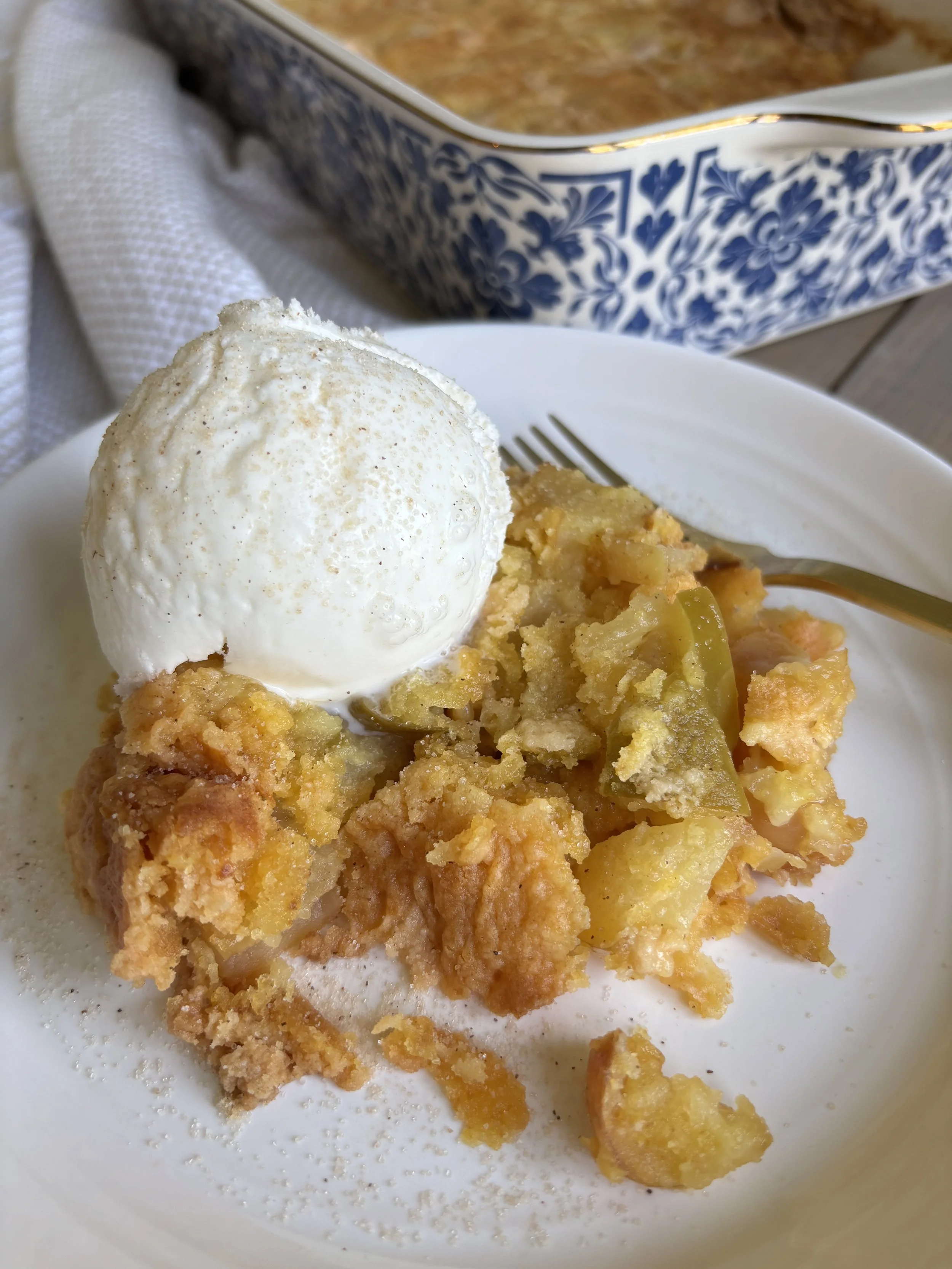 3 Ingredient Apple Dump Cake