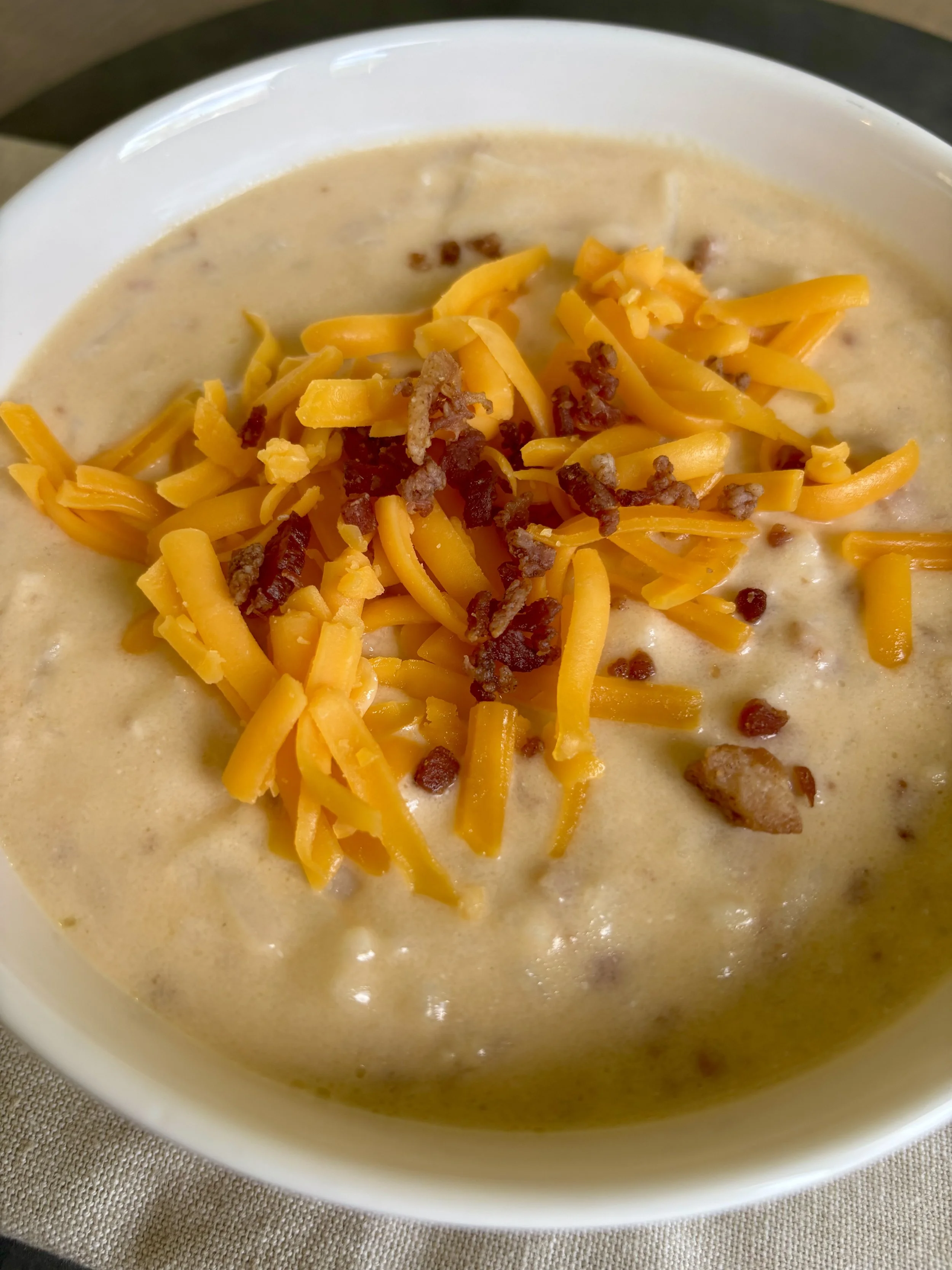 Crockpot Loaded Baked Potato Soup
