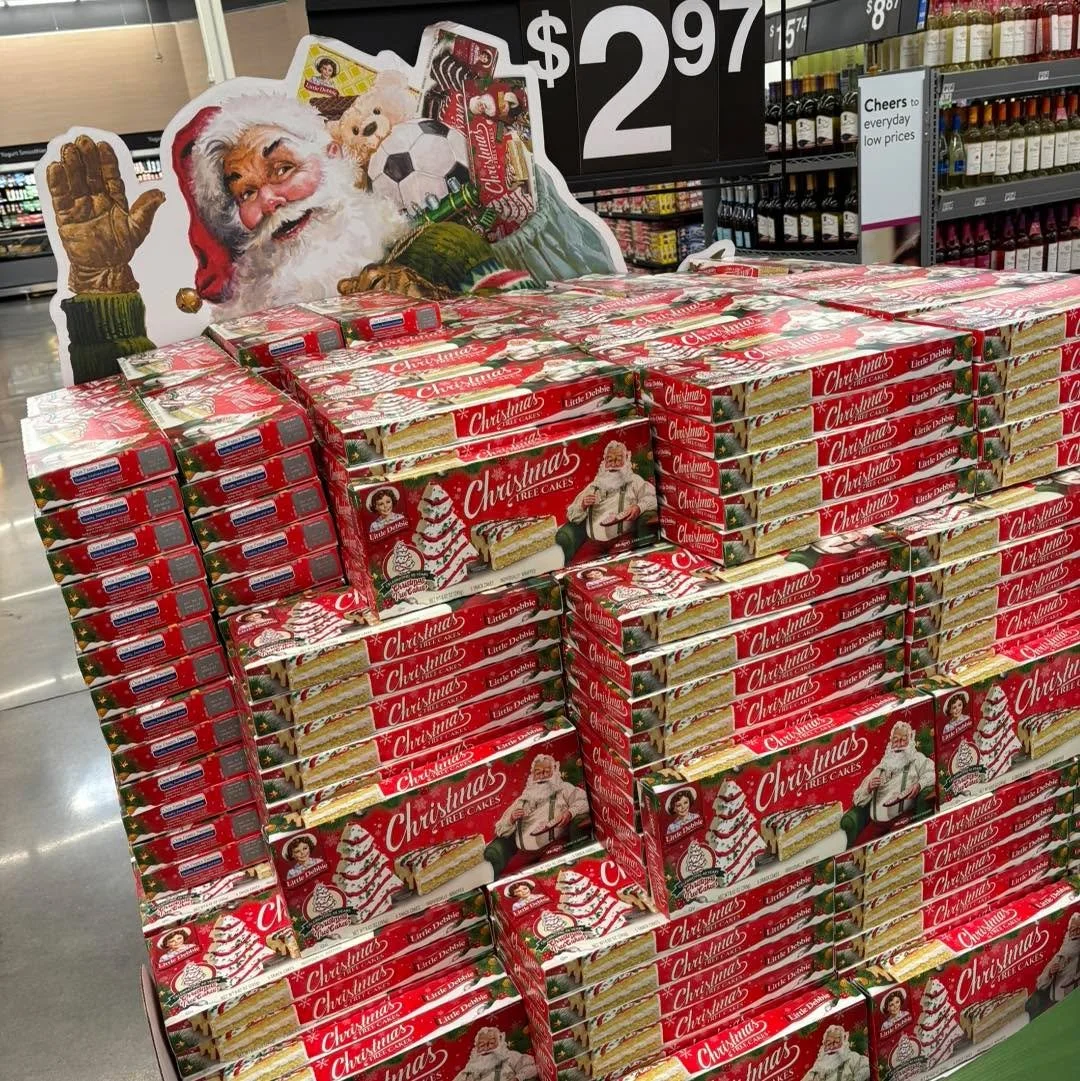Ummmm&hellip;.is this really happening? It seems super early this year! Saw these at Walmart this morning. 🎅