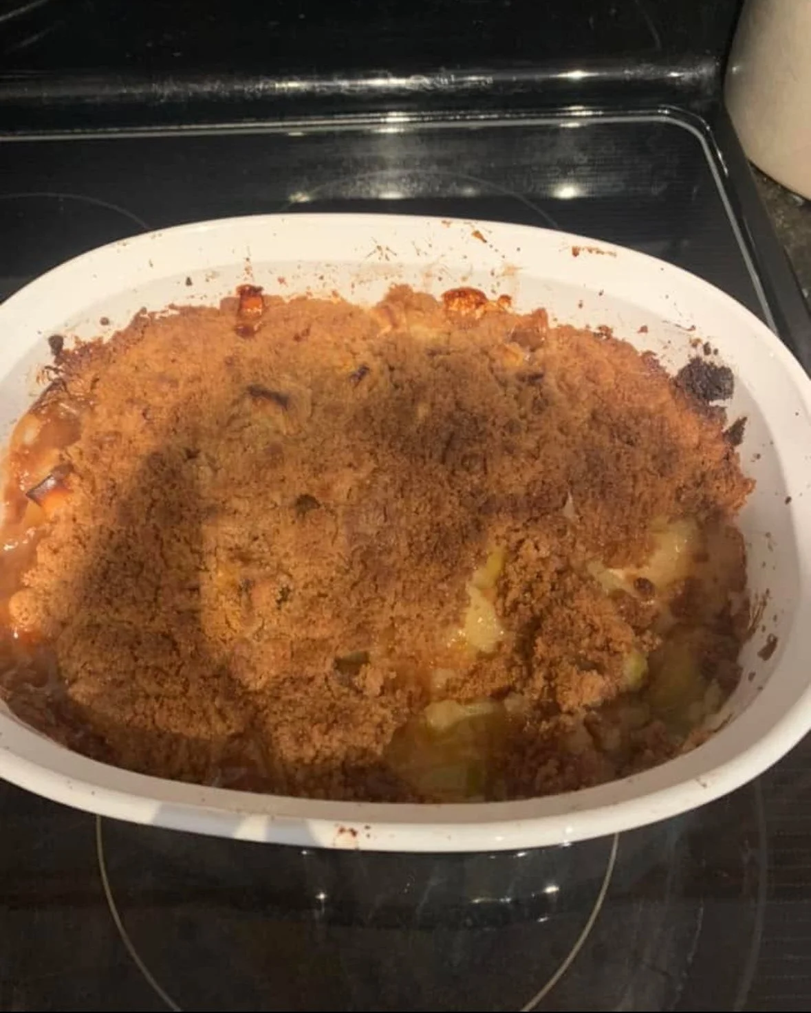 Marla - &quot;Made your sweet Mom's Apple Crisp this morning from fresh apples from Virginia!  Delicious!!&quot;