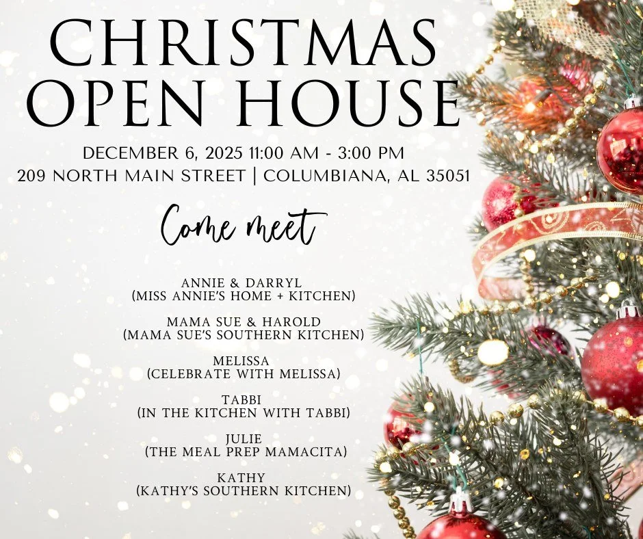 Everyone is welcome to our home on December 6 for our Christmas Open House. Stop by anytime between 11 - 3 and meet some really sweet people!