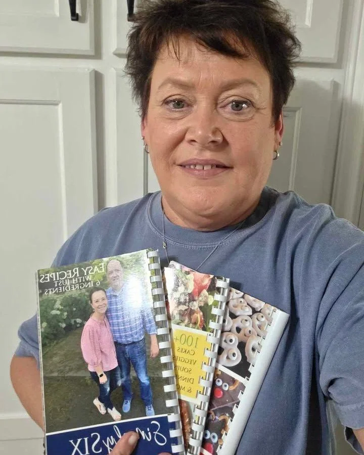 Betty - &quot;I have 3 cookbooks and bought my Mom the set.  I also have 2 of the shirts!&quot;

Thank you so much Betty!  Hope you and your Mom are enjoying the books!