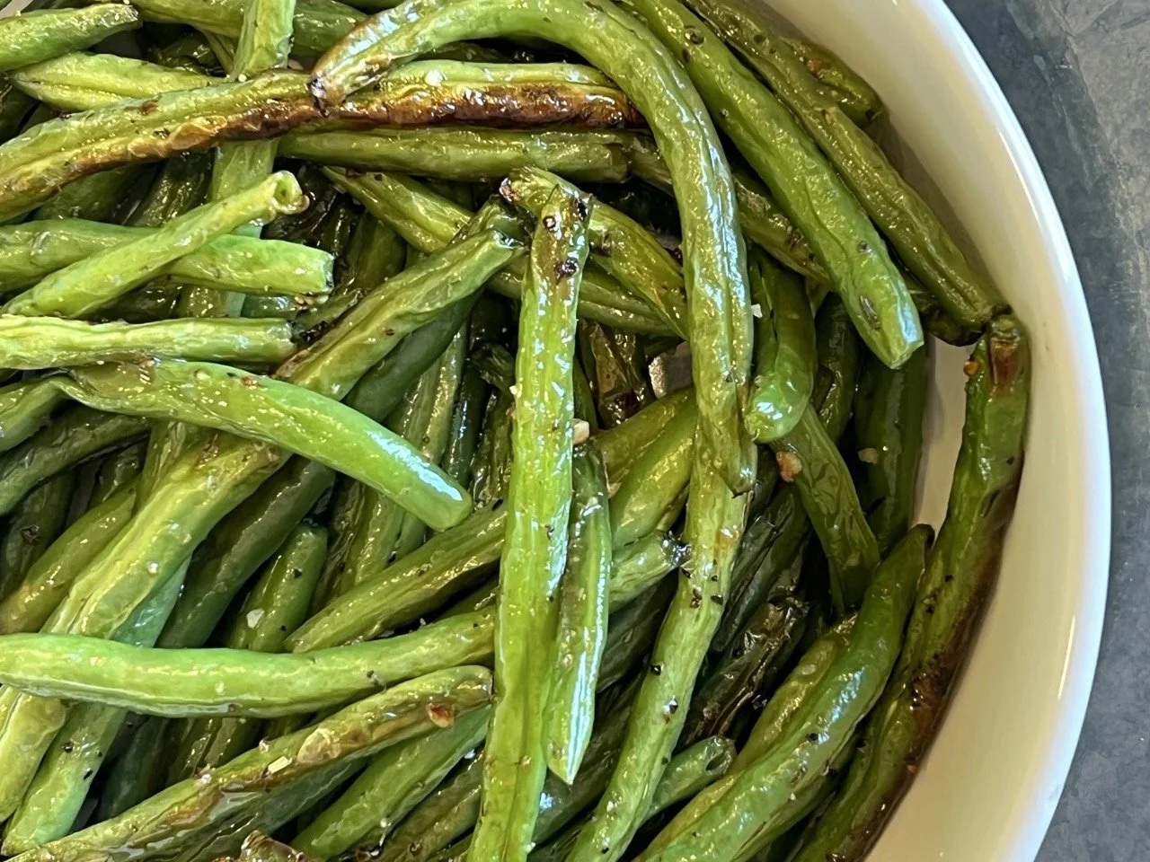 Fresh Roasted Green Beans