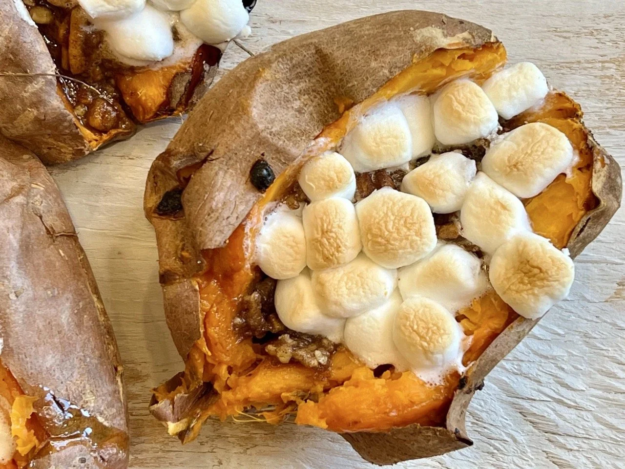 Loaded Sweet Potatoes