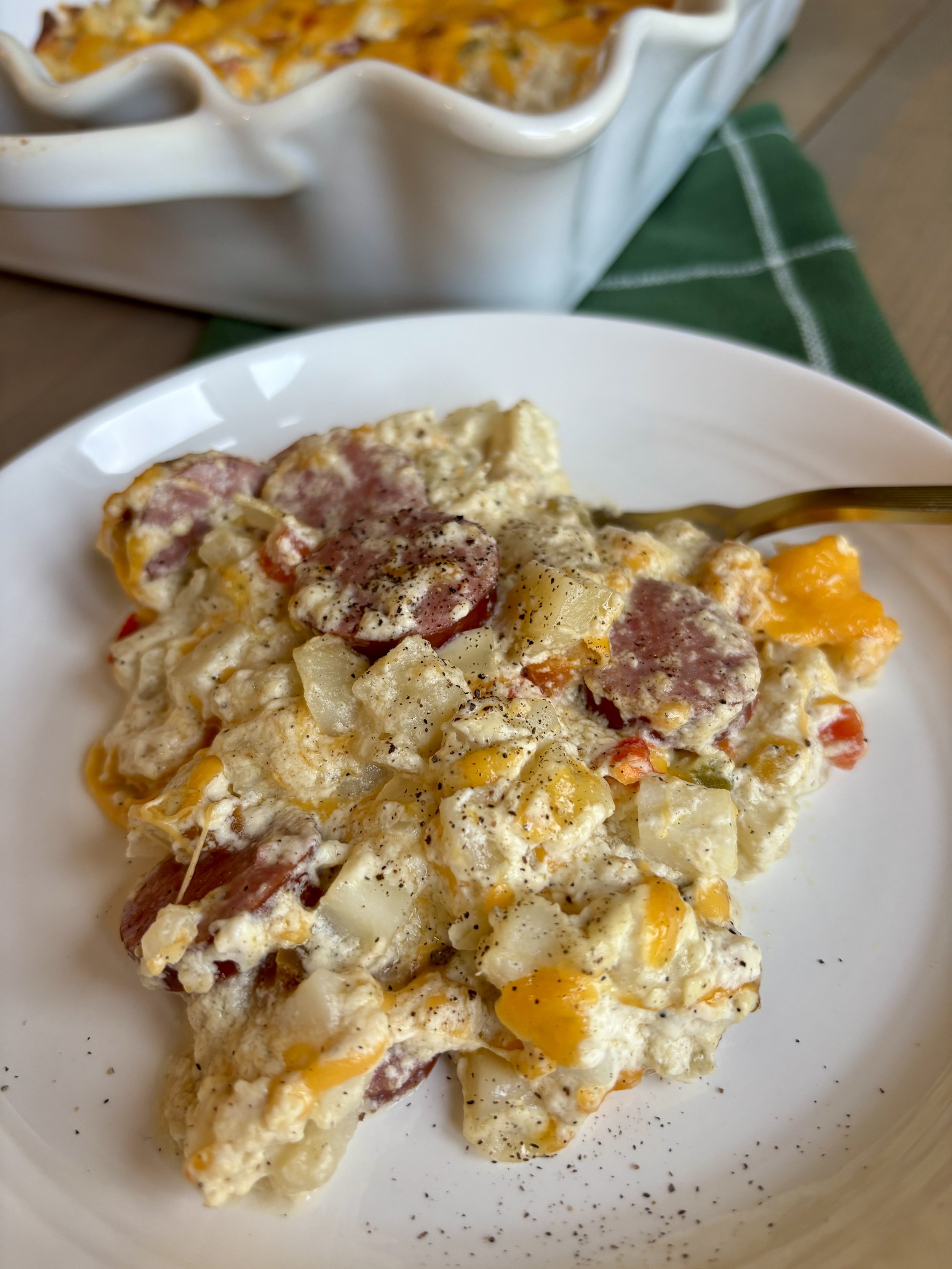 Sausage and Hashbrown Casserole
