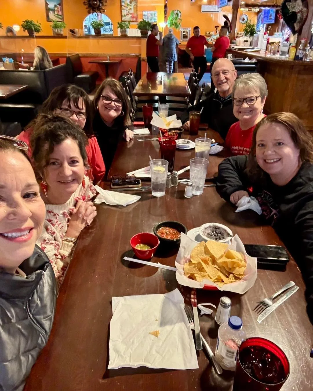 What a gift these people are in my life. 🎄
We celebrated our office Christmas party today&mdash;D couldn&rsquo;t be there because of work obligations he couldn&rsquo;t miss, but he was missed.

We are so grateful for each of you who follow along and