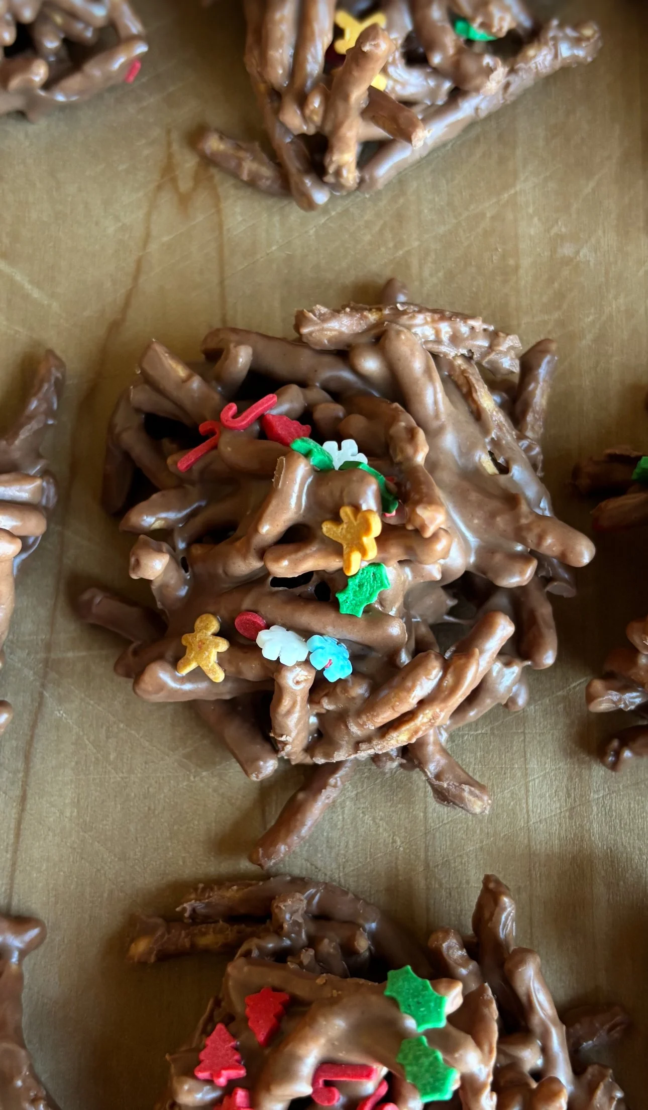 Christmas Cookie Haystacks