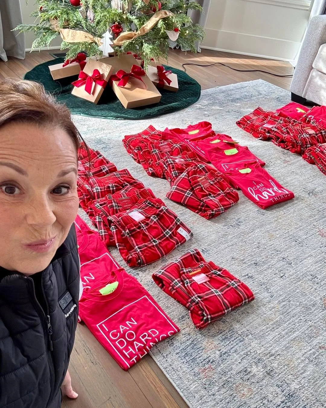 ❤️💚 When you realize Christmas Eve is next week and you haven&rsquo;t shipped Christmas jammies yet. 
I&rsquo;m on it!