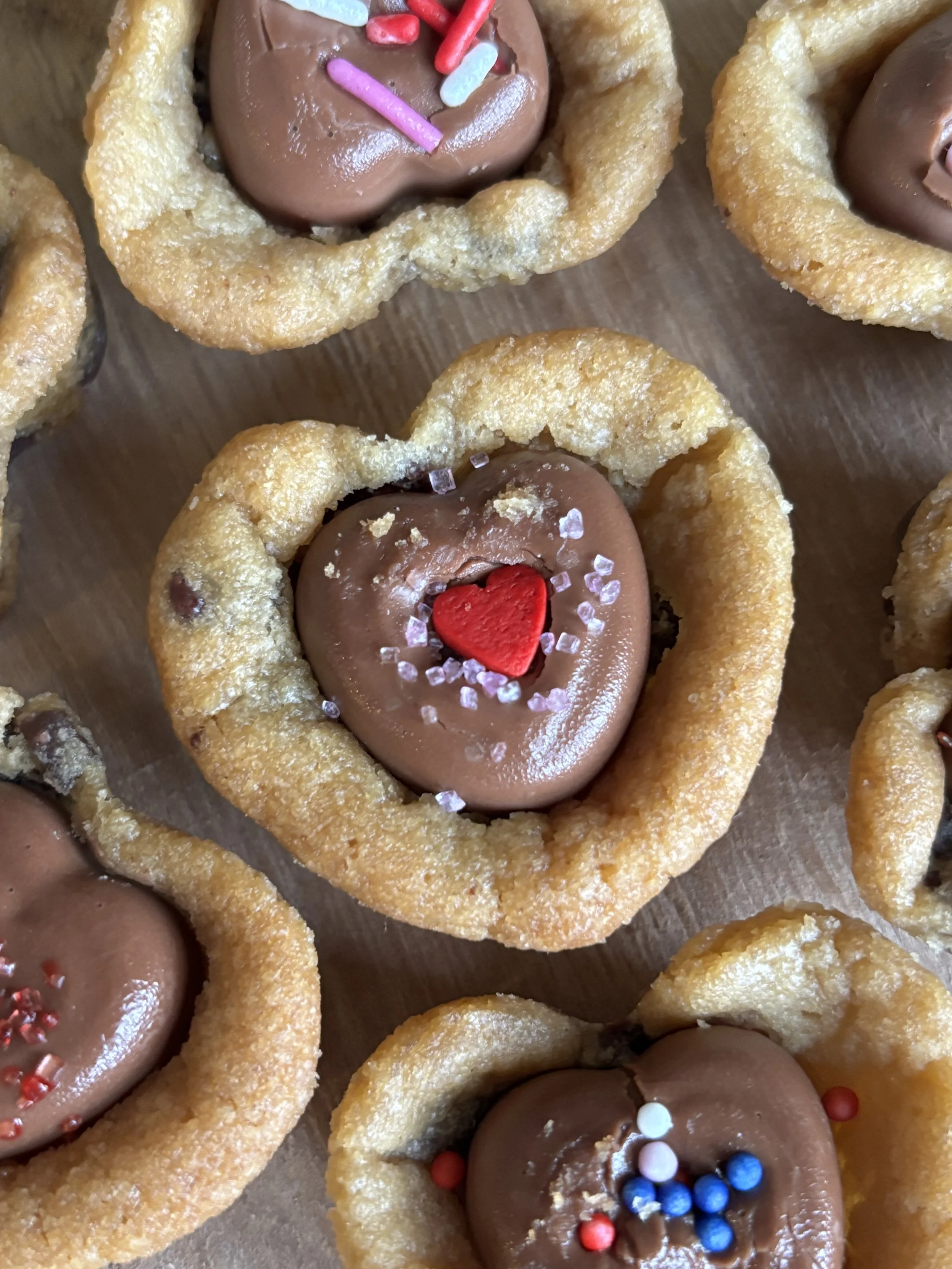 2 Ingredient Valentine Cookie