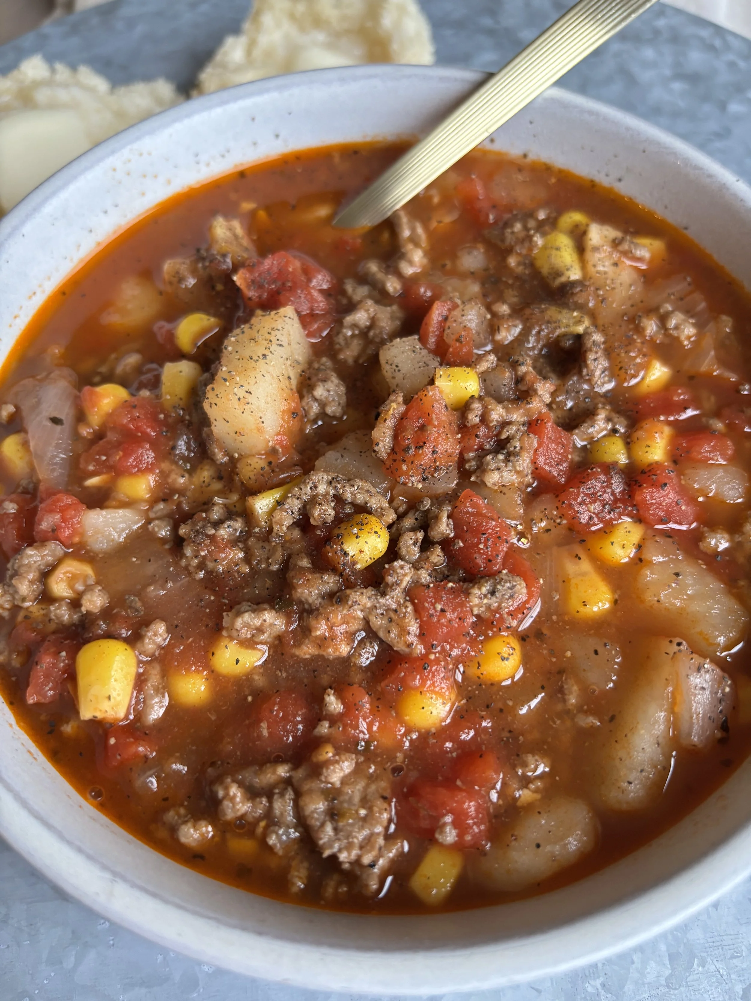 Easy Hamburger Soup