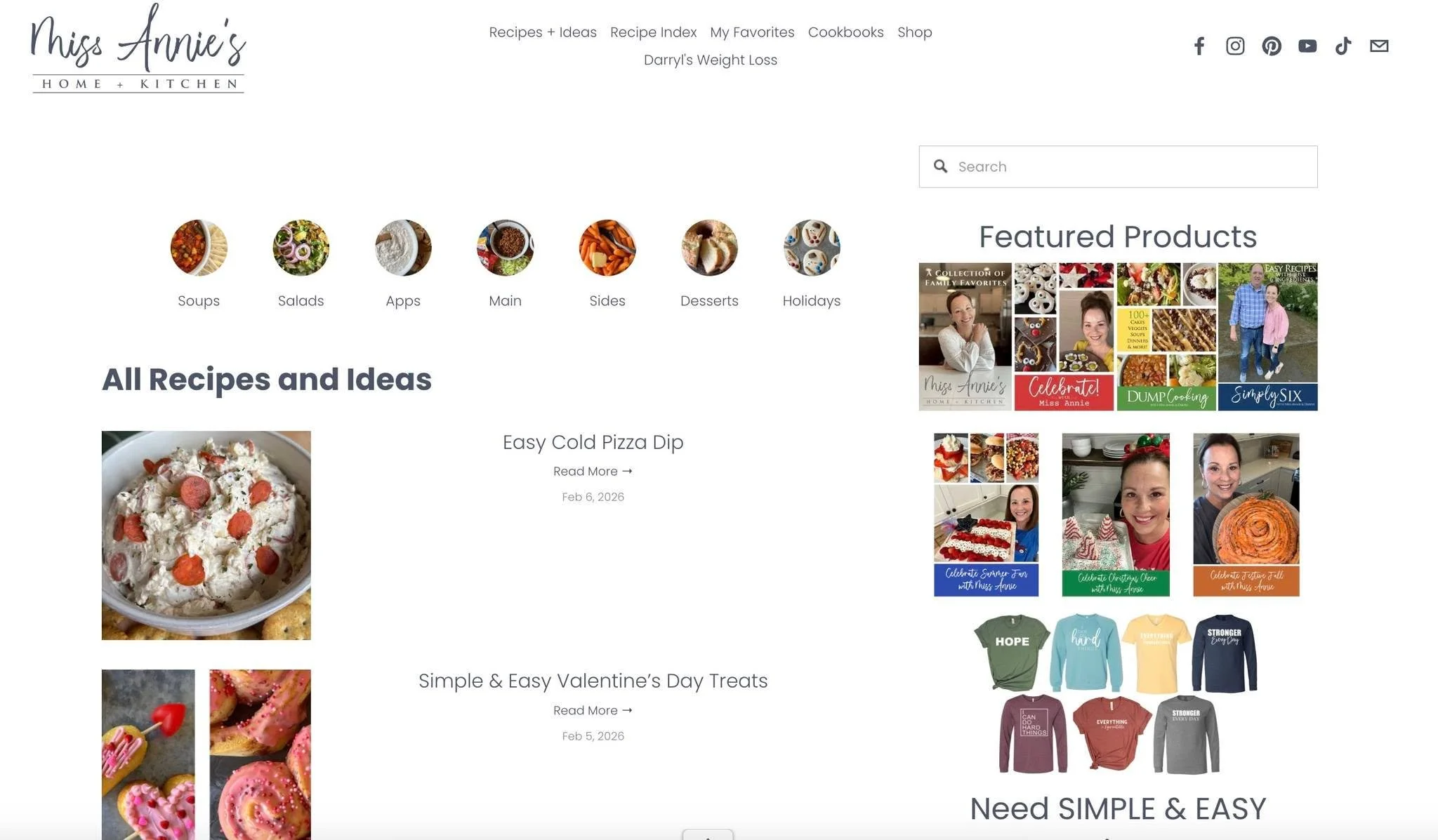 For my friends that are signed up for my free email newsletter, check your inbox (spam folder too) as an email went out first thing this morning. Be looking for it!
