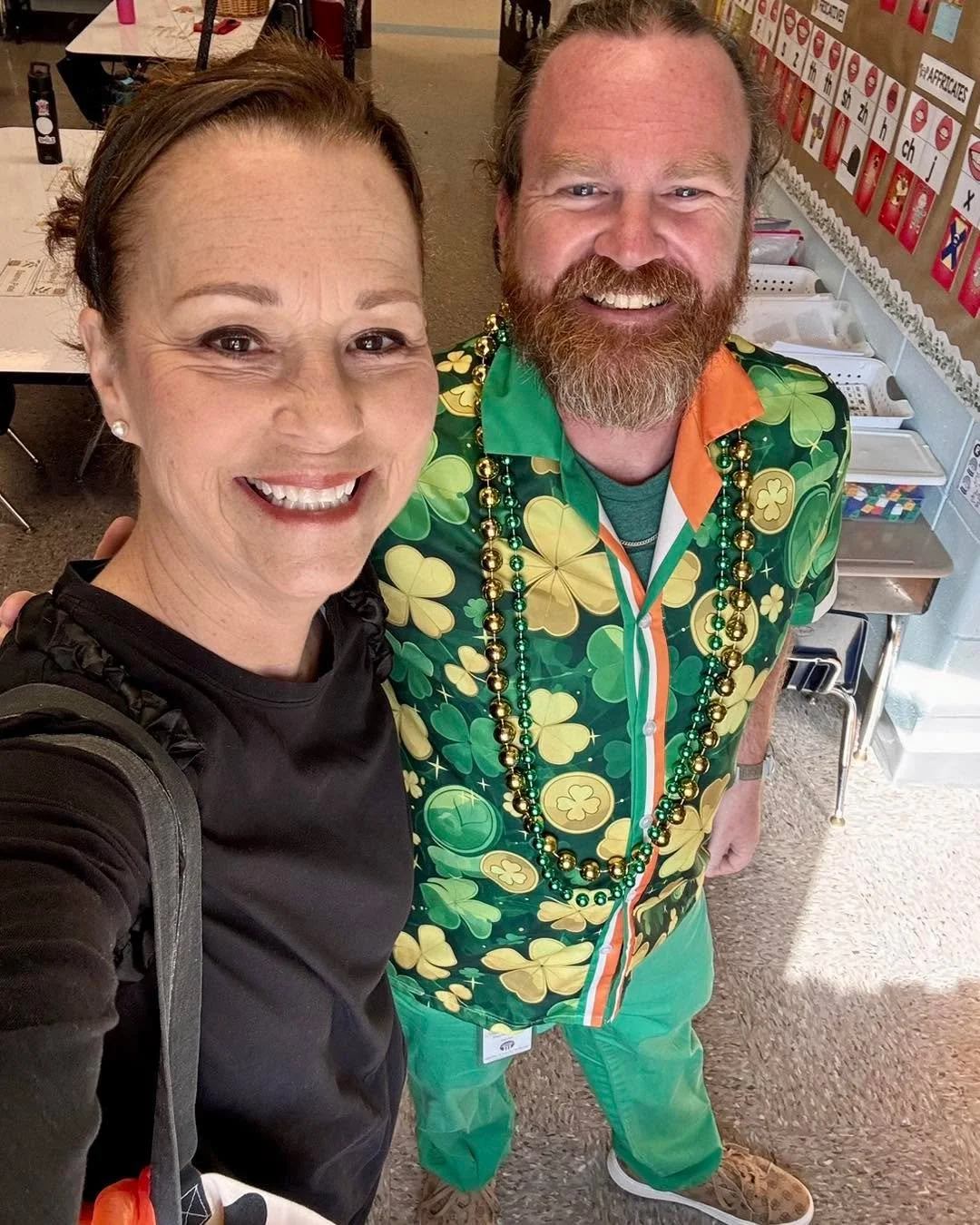 🍀🧡 Happy St. Patrick&rsquo;s Day from my amazing  kindergarten teacher friend Mr. Patrick Riley!