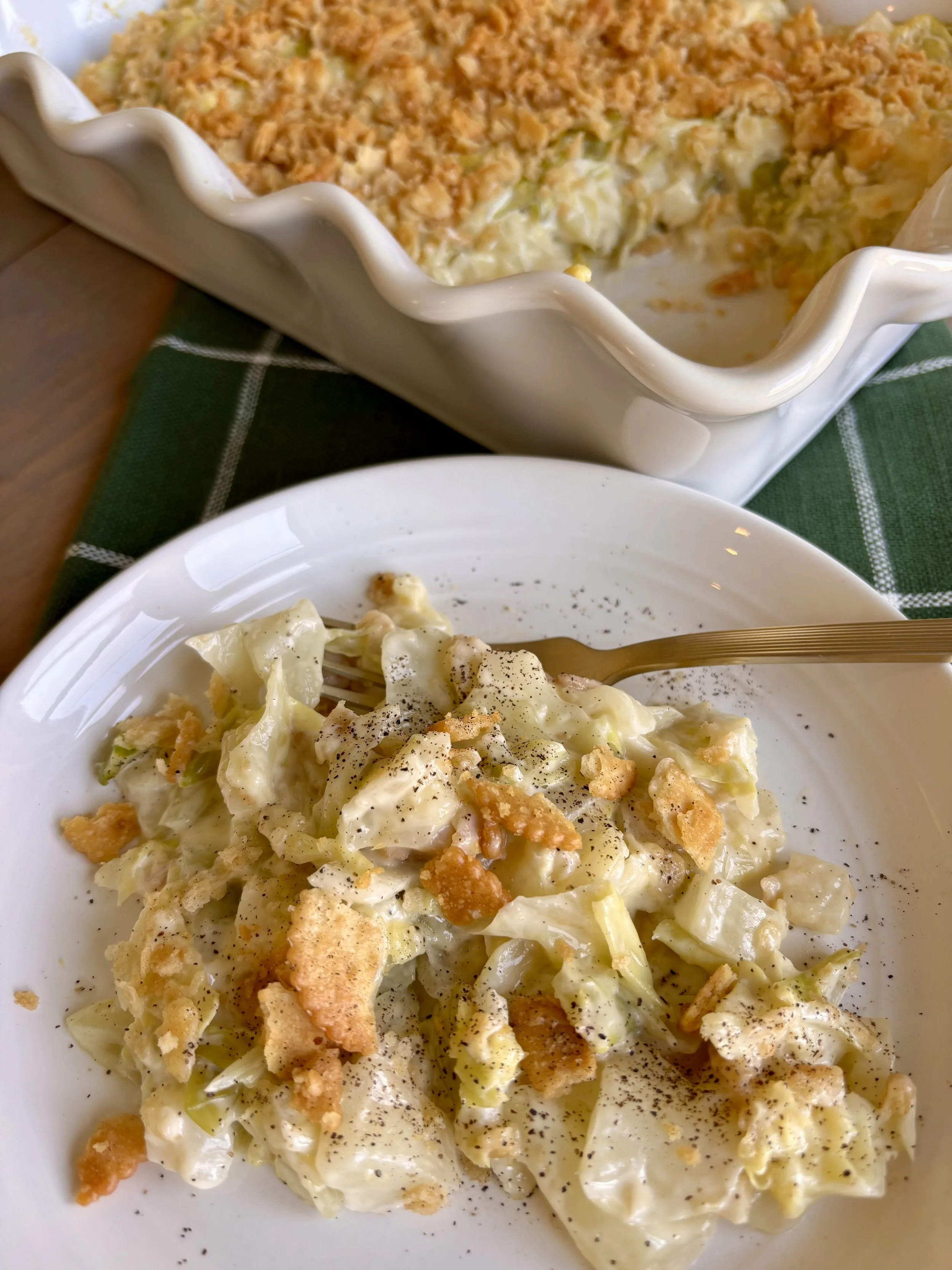 Cracker Barrel Cabbage Casserole