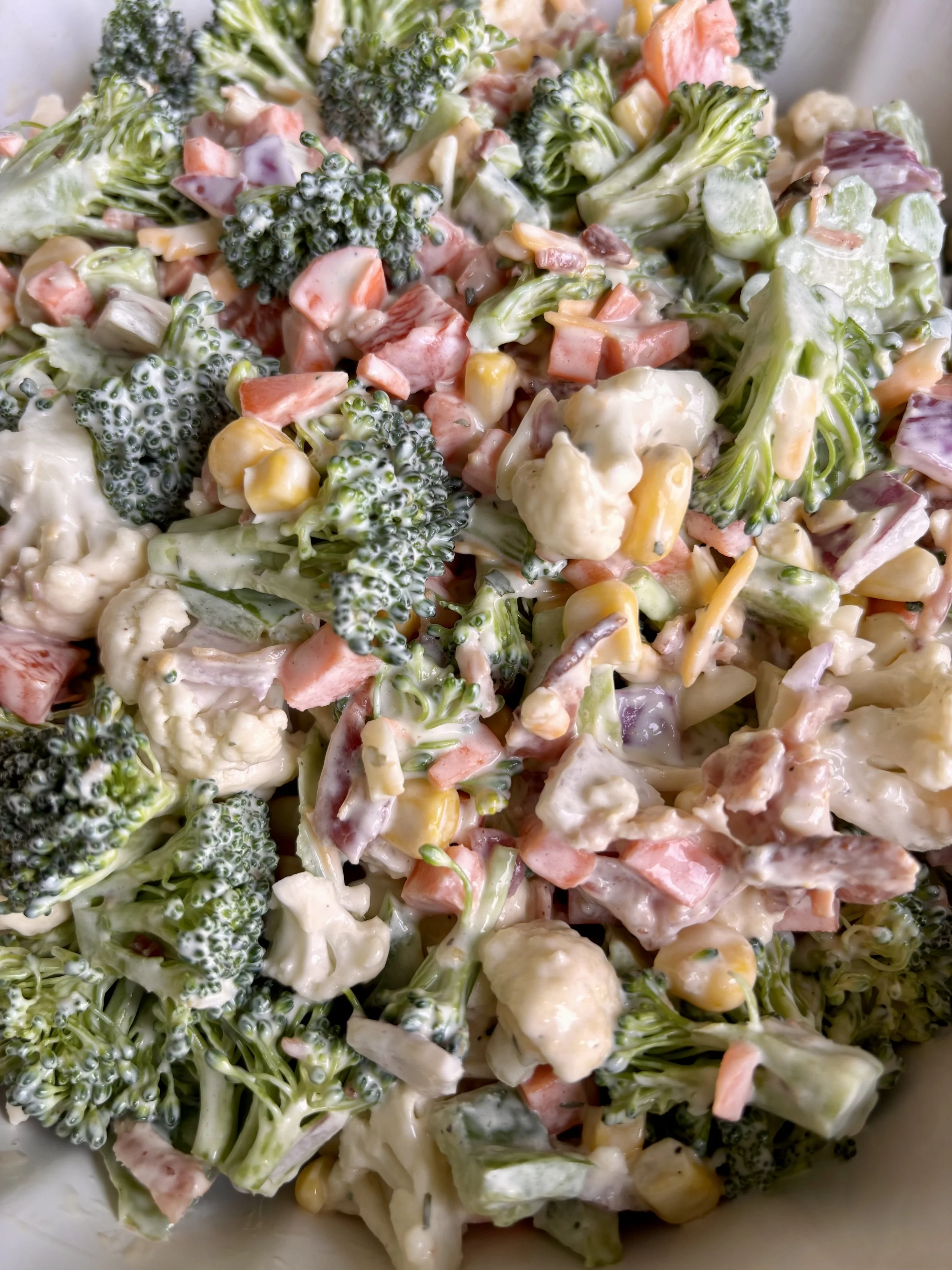 Bacon Ranch Chopped Salad